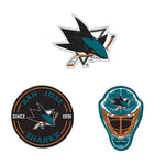 San Jose Sharks Premium Acrylic Magnet Pack Carded