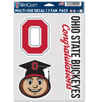 Ohio State Buckeyes Multi Use 3 fan pack