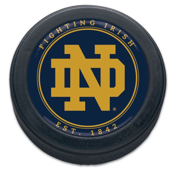 Wholesale-Notre Dame Fighting Irish Hockey puck