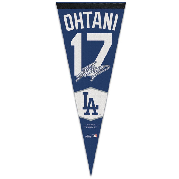Los Angeles Dodgers PLAYERS CHOICE DIAMOND CLUB(R) Premium Pennant 12" x 30" Shohei Ohtani
