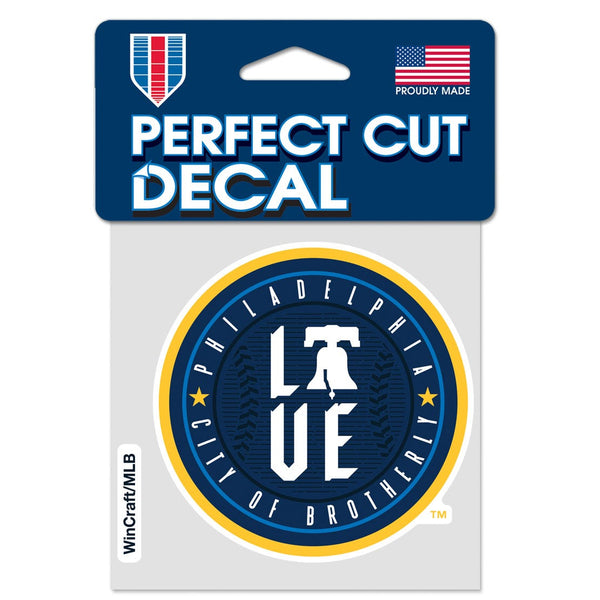 Philadelphia Phillies / City Connect City Connect Perfect Cut Color Decal 4" x 4"