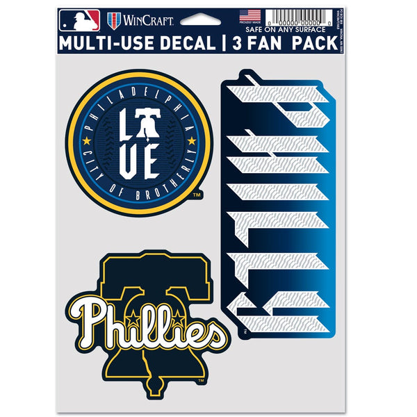 Philadelphia Phillies / City Connect City Connect Multi Use 3 Fan Pack