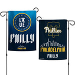 Philadelphia Phillies / City Connect City Connect Garden Flags 2 sided 12.5" x 18"
