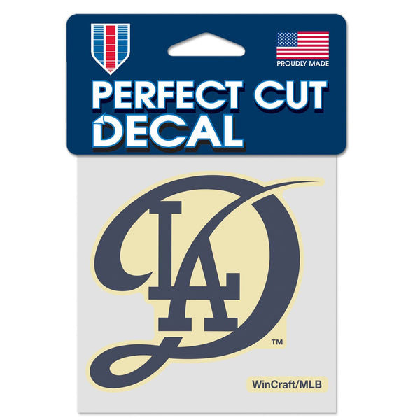 Los Angeles Dodgers / City Connect City Connect Perfect Cut Color Decal 4" x 4"