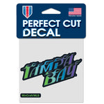 Tampa Bay Rays / City Connect City Connect Perfect Cut Color Decal 4" x 4"