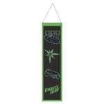 Tampa Bay Rays / City Connect City Connect Wool Banner 8" x 32"