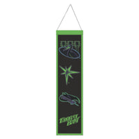Tampa Bay Rays / City Connect City Connect Wool Banner 8" x 32"