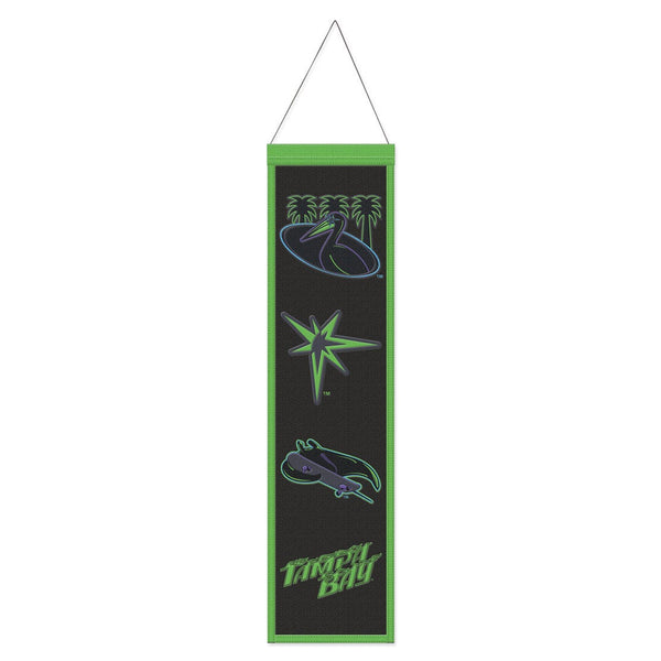 Tampa Bay Rays / City Connect City Connect Wool Banner 8" x 32"