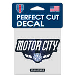 Detroit Tigers / City Connect City Connect Perfect Cut Color Decal 4" x 4"