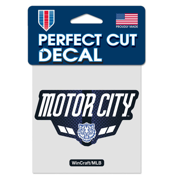 Detroit Tigers / City Connect City Connect Perfect Cut Color Decal 4" x 4"