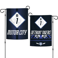 Detroit Tigers / City Connect City Connect Garden Flags 2 sided 12.5" x 18"