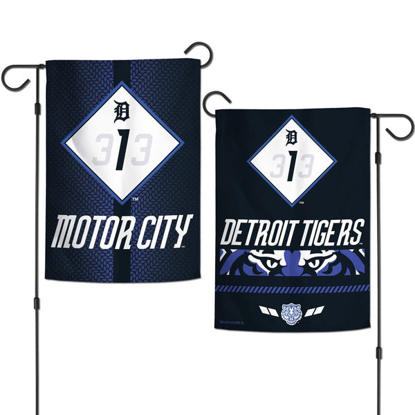 Detroit Tigers / City Connect City Connect Garden Flags 2 sided 12.5" x 18"