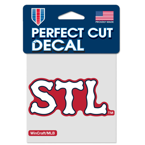 St. Louis Cardinals / City Connect City Connect Perfect Cut Color Decal 4" x 4"