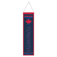 Toronto Blue Jays / City Connect City Connect Wool Banner 8" x 32"