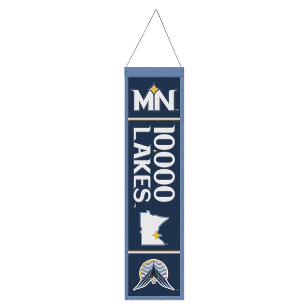 Minnesota Twins / City Connect City Connect Wool Banner 8" x 32"