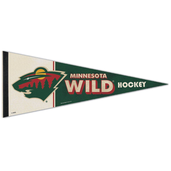 Minnesota Wild / Vintage NHL Premium Pennant 12" x 30"