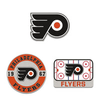 Philadelphia Flyers 3pc Enamel Pin Set
