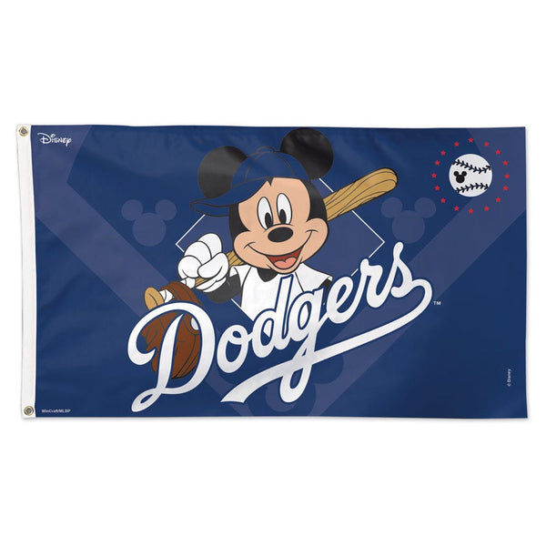 Los Angeles Dodgers / Disney Flag - Deluxe 3' X 5'