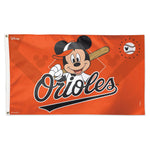 Baltimore Orioles / Disney Flag - Deluxe 3' X 5'