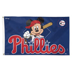 Philadelphia Phillies / Disney Flag - Deluxe 3' X 5'