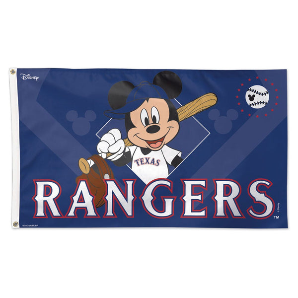 Texas Rangers / Disney Flag - Deluxe 3' X 5'