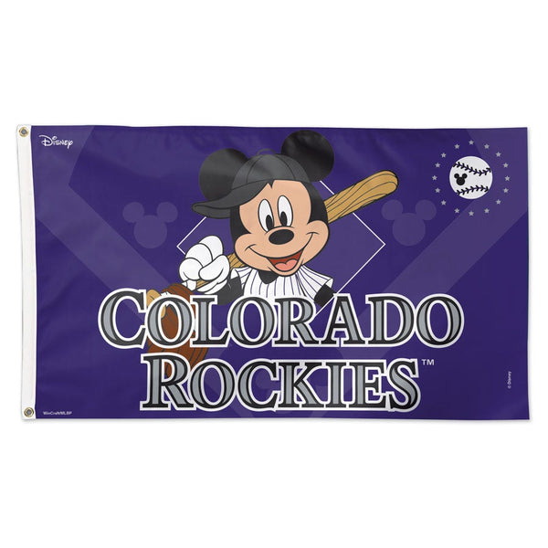 Colorado Rockies / Disney Flag - Deluxe 3' X 5'