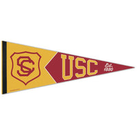 Wholesale-USC Trojans / Vintage Collegiate Premium Pennant 12" x 30"