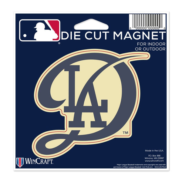 Los Angeles Dodgers / City Connect City Connect Die Cut Magnet 4.5" x 6"