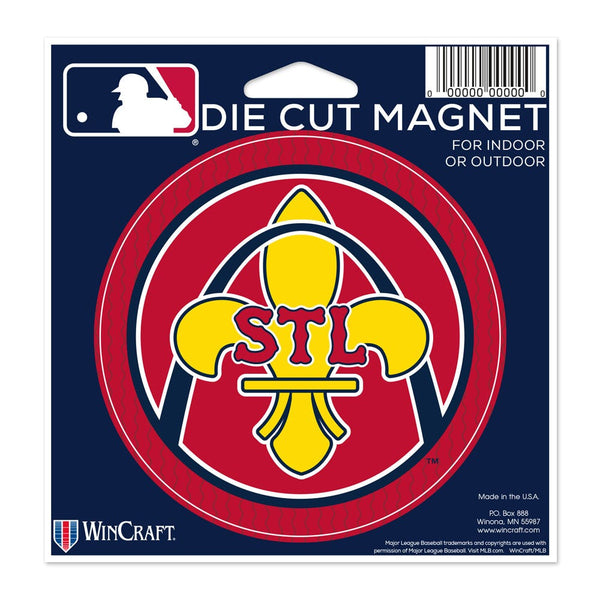 St. Louis Cardinals / City Connect City Connect Die Cut Magnet 4.5" x 6"
