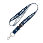 UConn Huskies PRIMARY Lanyard w/detachable buckle 1"