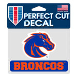 Boise State Broncos PRIMARY Perfect Cut Color Decal 4.5" x 5.75"