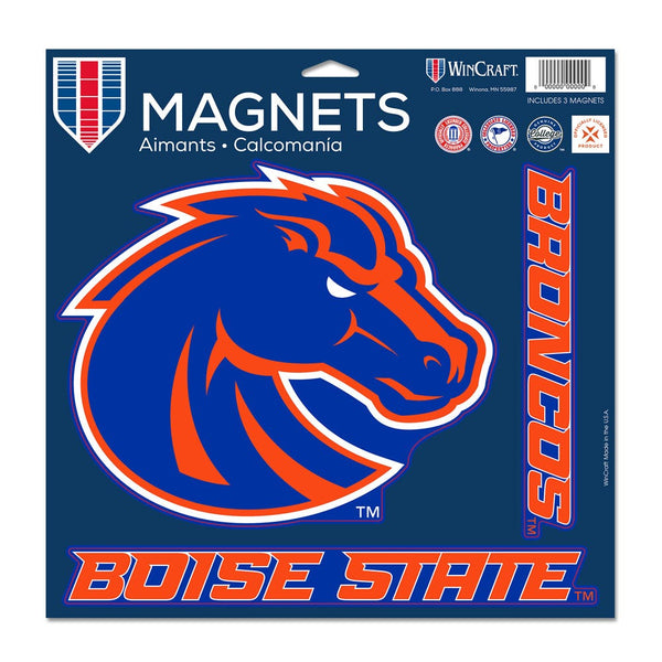 Boise State Broncos Vinyl Magnet 11" x 11"