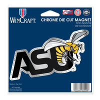 Wholesale-Alabama State Hornets Chrome Magnet 5.25 X 5.125