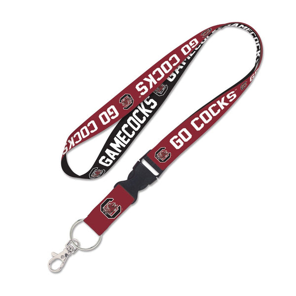 South Carolina Gamecocks Slogan Lanyard w/detachable buckle 1"