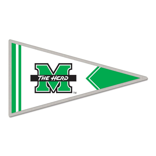 Marshall Thundering Herd Collector Pin Jewelry Card