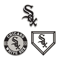 Chicago White Sox 3pc Enamel Pin Set