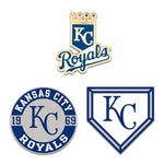 Kansas City Royals 3pc Enamel Pin Set