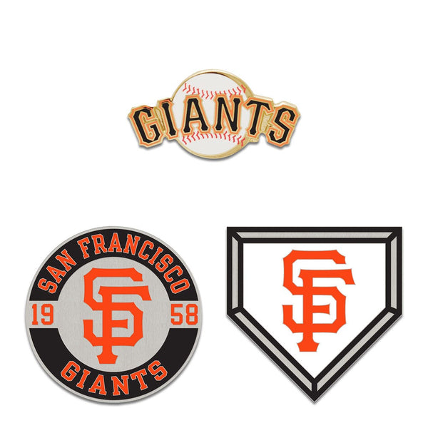 San Francisco Giants 3pc Enamel Pin Set