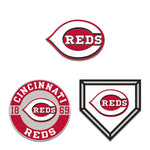 Cincinnati Reds 3pc Enamel Pin Set
