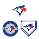 Toronto Blue Jays 3pc Enamel Pin Set