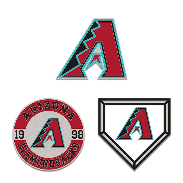Arizona Diamondbacks 3pc Enamel Pin Set