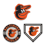 Baltimore Orioles 3pc Enamel Pin Set
