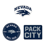 Nevada Wolf Pack Premium Acrylic Magnet Pack Carded