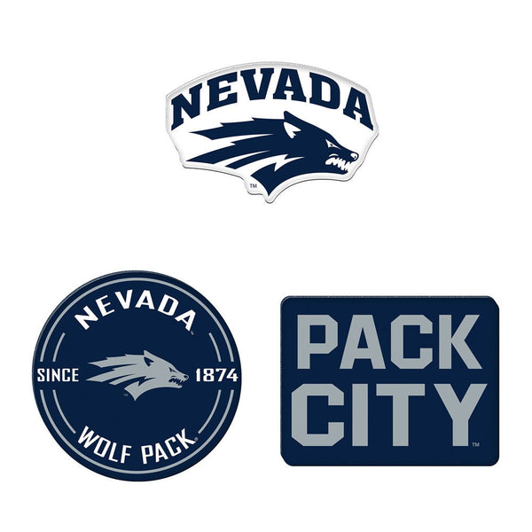 Nevada Wolf Pack Premium Acrylic Magnet Pack Carded