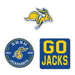 South Dakota State Jackrabbits Premium Acrylic Magnet Pack Carded