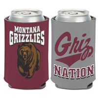 Wholesale-Montana Grizzlies GRIZ NATION Can Cooler 12 oz.