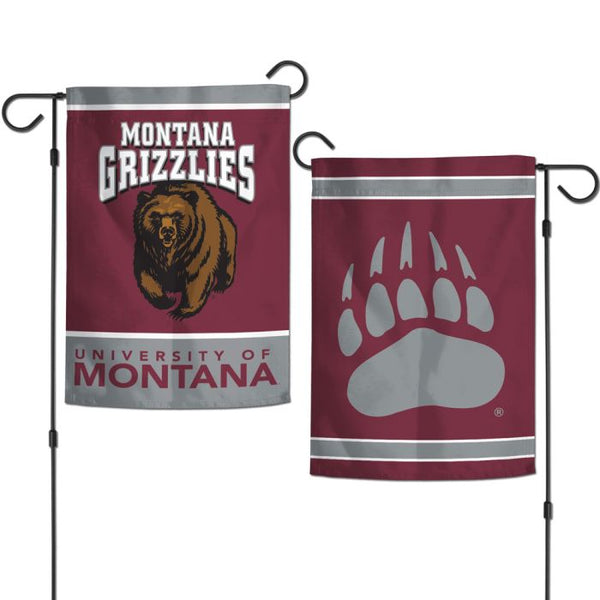 Wholesale-Montana Grizzlies Garden Flags 2 sided 12.5" x 18"