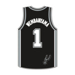 San Antonio Spurs Collector Enamel Pin Jewelry Card Victor Wembanyama