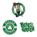 Boston Celtics 3pc Enamel Pin Set