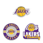 Los Angeles Lakers 3pc Enamel Pin Set